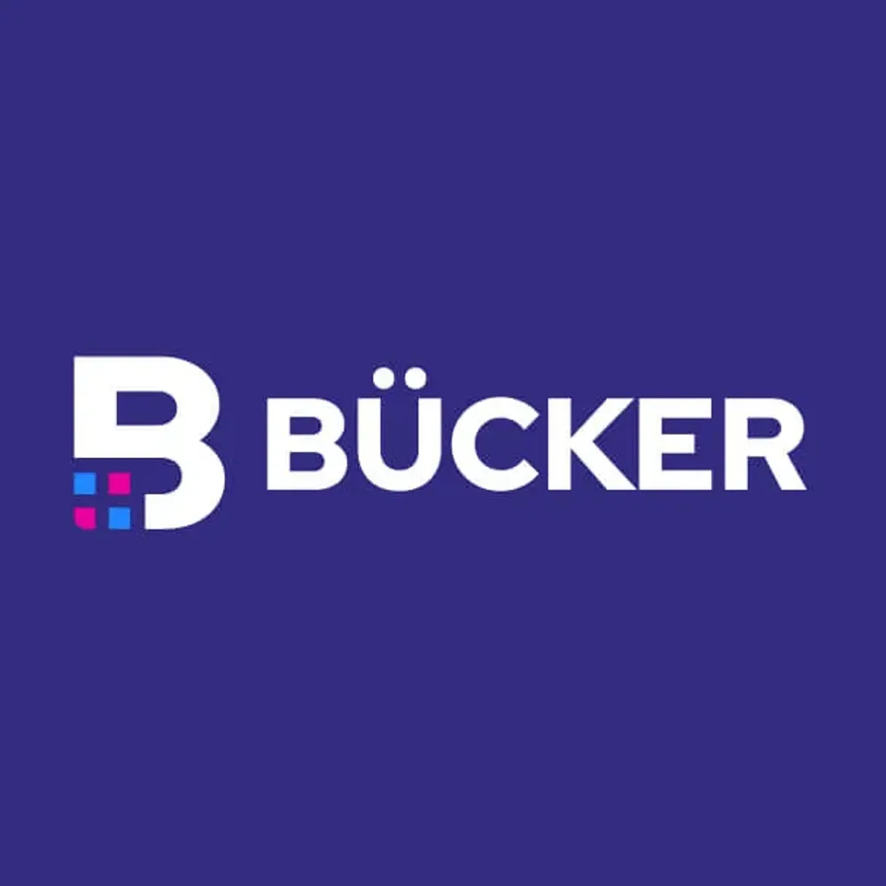 The horizontal version in white on a purple background