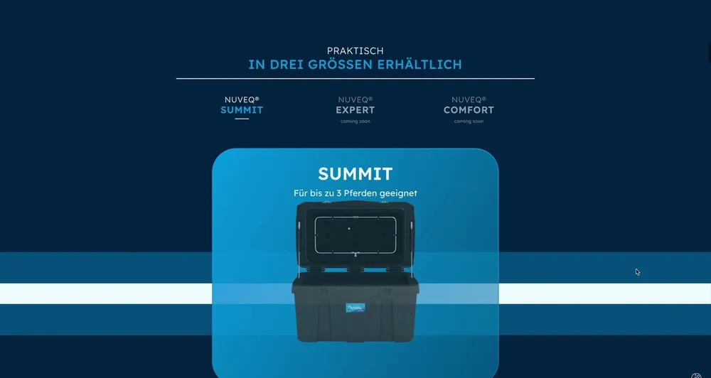Short animation of the steam generator in use