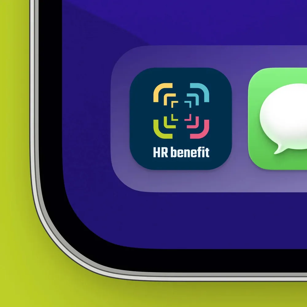 App icon on a smartphone home screen next to the messages app