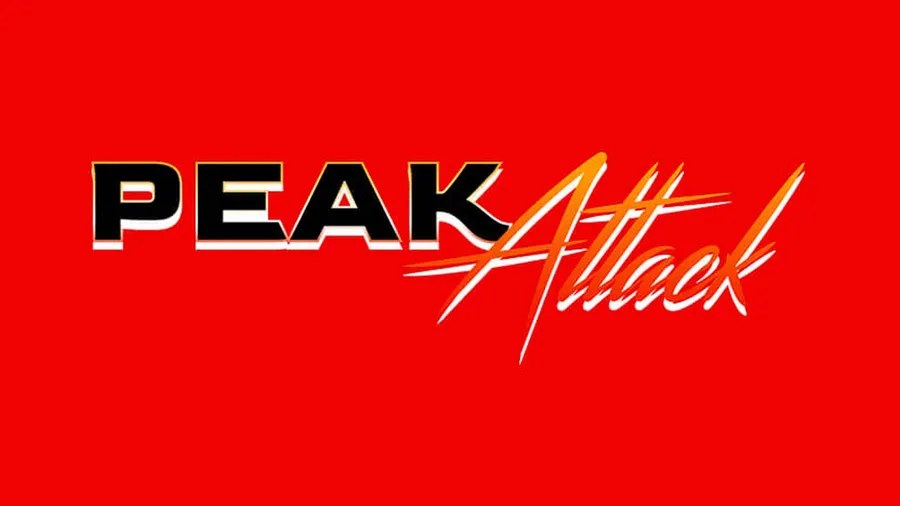 Logo draft: antlers made of sprockets above the wordmark