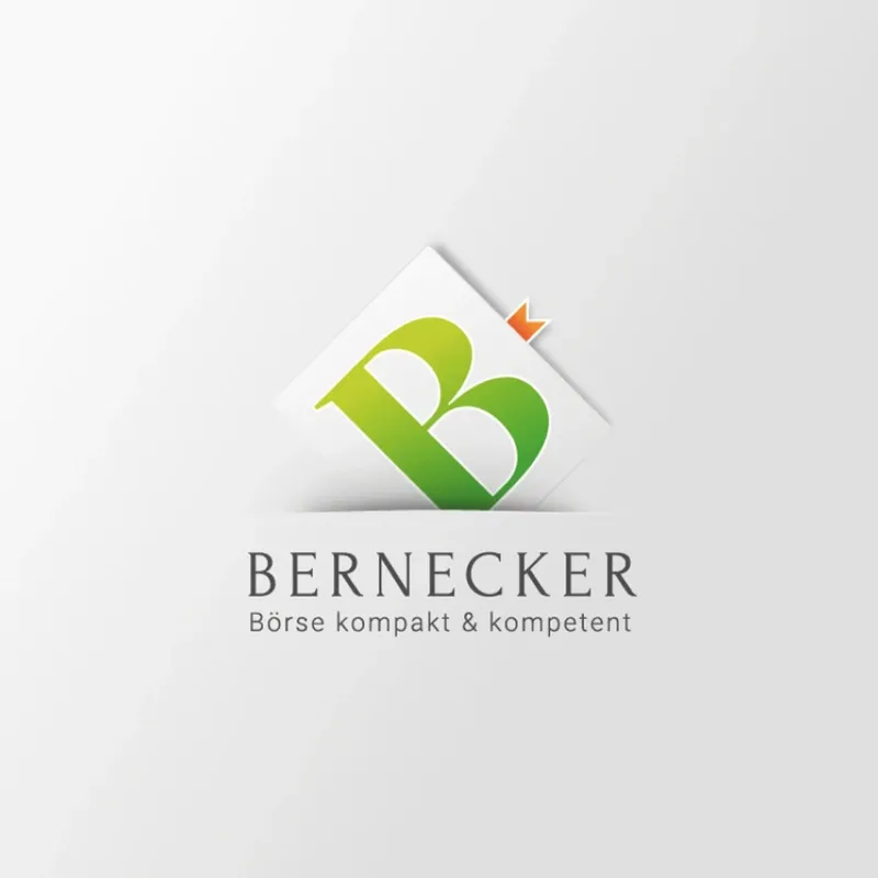 The same brandmark on light gray