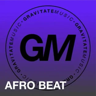 Genre tile Afro Beat in blue-violet