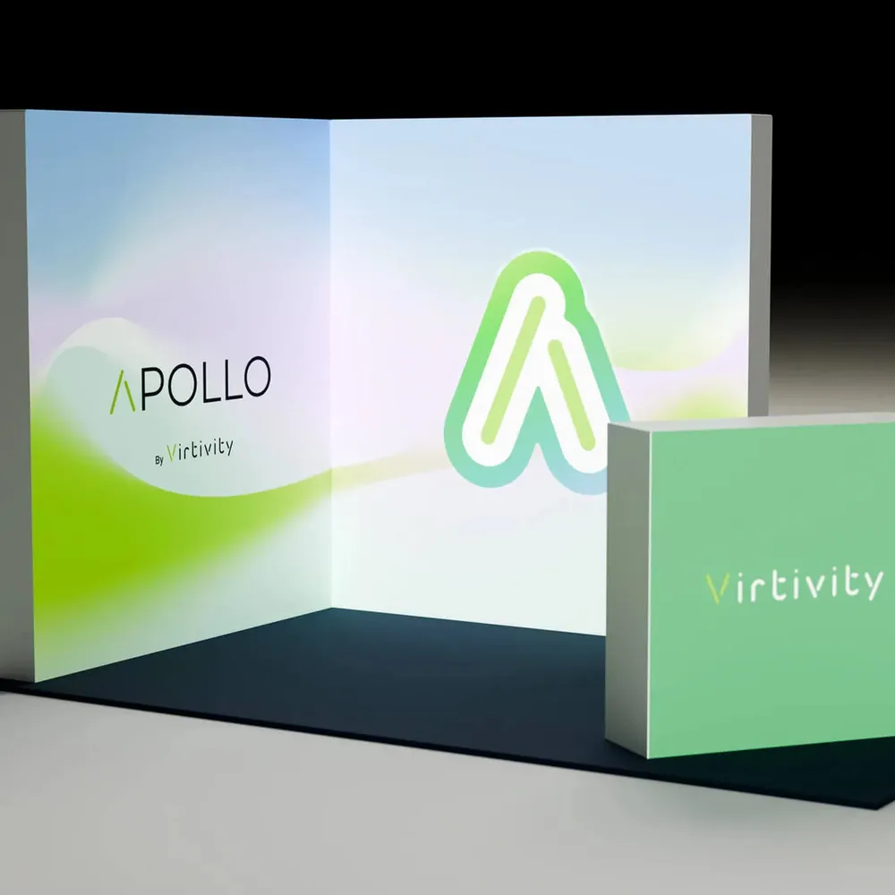 Virtivity's trade fair stand for APOLLO