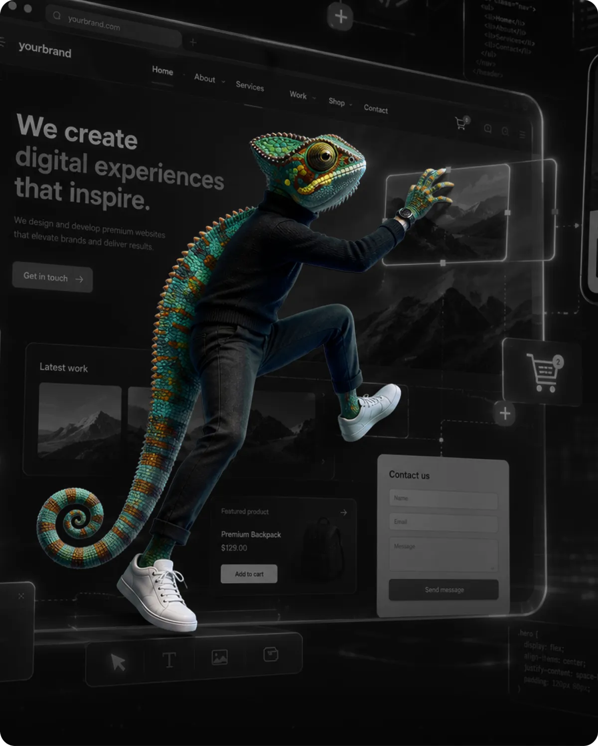 We build your new website or online shop