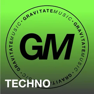 Genre tile Techno in green