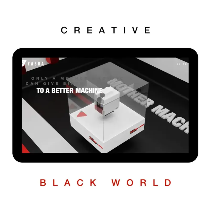 Film still “Black World”: the same scene in black