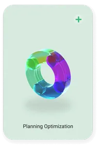 Icon card “Target Setting” with a ring and a sphere