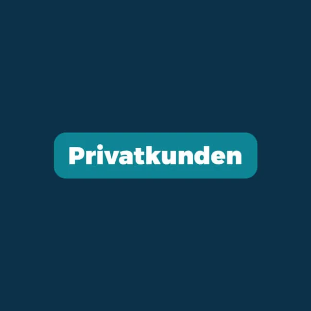 The same button in turquoise on dark blue