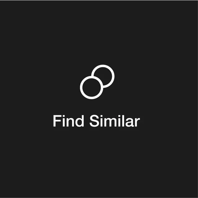“Find Similar” feature tile with two overlapping circles